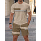 🎁2026 New Arrivals 50% OFF💥Men's 2-Piece Set – Color Block, 6 Colors, S-5XL, Drawstring 🩳