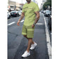 🎁2026 New Arrivals 50% OFF💥Men's 2-Piece Set – Color Block, 6 Colors, S-5XL, Drawstring 🩳