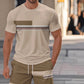 🎁2026 New Arrivals 50% OFF💥Men's 2-Piece Set – Color Block, 6 Colors, S-5XL, Drawstring 🩳
