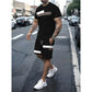 🎁2026 New Arrivals 50% OFF💥Men's 2-Piece Set – Color Block, 6 Colors, S-5XL, Drawstring 🩳