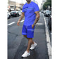 🎁2026 New Arrivals 50% OFF💥Men's 2-Piece Set – Color Block, 6 Colors, S-5XL, Drawstring 🩳