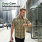 🎁2026 New Arrivals 50% OFF💥Men's Casual Plaid Short Sleeve Shirt – Classic Pattern, Relaxed Fit, Breathable Comfort ✨