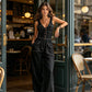 🎁2026 New Arrivals 50% OFF💥Women's Denim Jumpsuit – Sleeveless, V-Neck, Wide-Leg 💫