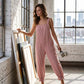 🎁2026 New Arrivals 50% OFF💥Women's Casual Striped Spaghetti Strap Jumpsuit