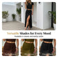 🎁2026 New Arrivals 50% OFF💥Women's 2-Piece Short Sleeve Top & Slit Midi Skirt Set ✨