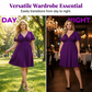 🎁2026 New Arrivals 50% OFF💥Elegant V-Neck Twist Front Dress with Pockets – Flattering ruched waist, breathable & flowy – perfect for work, weddings or date nights – chic and functional 💃