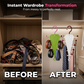 🎁2026 New Arrivals 50% OFF💥Multi-Functional V-Shaped Double Sided Hanger Storage Rack
