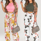 🎁2026 New Arrivals 50% OFF💥Women's Two-Piece Set – Fitted T-Shirt, Loose Pants, Casual 🌸