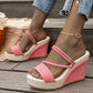 🎁2026 New Arrivals 50% OFF💥Women’s High Heel Wedge Sandals