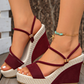 🎁2026 New Arrivals 50% OFF💥Women’s High Heel Wedge Sandals