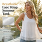 🎁2026 New Arrivals 50% OFF💥Elegant Dot Lace Strap Tank Top – Soft & breathable – Delicate lace straps, flattering fit – perfect for layering or summer chic 🌸