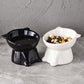 🎁2026 New Arrivals 50% OFF💥Cute Cat-Ear Design Raised Pet Bowl