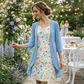 🎁2026 New Arrivals 50% OFF💥Women's Elegant Chiffon Dress & Cardigan 2-Piece Set