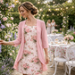🎁2026 New Arrivals 50% OFF💥Women's Elegant Chiffon Dress & Cardigan 2-Piece Set