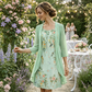 🎁2026 New Arrivals 50% OFF💥Women's Elegant Chiffon Dress & Cardigan 2-Piece Set