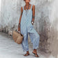🎁2026 New Arrivals 50% OFF💥 Women's Casual Striped Spaghetti Strap Jumpsuit ✨
