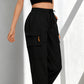 🎁2026 New Arrivals 50% OFF💥Women's Drawstring Cargo Pants with Pockets