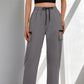 🎁2026 New Arrivals 50% OFF💥Women's Drawstring Cargo Pants with Pockets