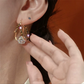 🎁2026 New Arrivals 50% OFF💥Double Hoop Sparkling Zirconia Ball Earrings