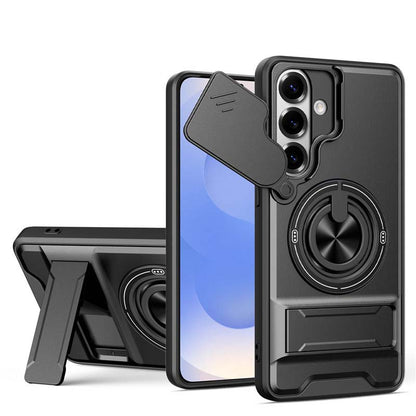 🎁2026 New Arrivals 50% OFF💥Samsung Phone Case – Sliding Camera Cover, Rotatable Ring, Magnetic Mount