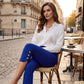 🎁2026 New Arrivals 50% OFF💥Tummy Control Stretch Capris – High-Waist, 4-Way Stretch, Elegant Details 🌼