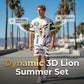 🎁2026 New Arrivals 50% OFF💥Men's Lion Graphic Set – Bold, Breathable, Urban Cool 😎