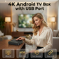 🎁2026 New Arrivals 50% OFF💥Android TV Box with Bluetooth-Q