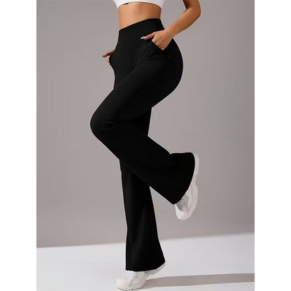 🎁2026 New Arrivals 50% OFF💥Women's Stretchy Bootcut Yoga Pants – Flattering, Ultra-Flexible, Pockets Included
