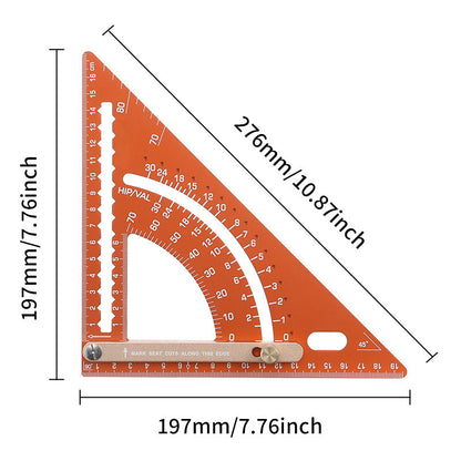 🎁2026 New Arrivals 50% OFF💥Precision Woodworking Triangle Square – Adjustable, Anti-Rust, Alloy 🛠️