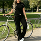 🎁2026 New Arrivals 50% OFF💥Women's Casual Short Sleeve Top & Wide Leg Pants Set