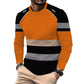 🎁2026 New Arrivals 50% OFF💥Men's Printed Round-neck Long-sleeve Shirt