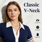 🎁2026 New Arrivals 50% OFF💥 Women's Shirt & Pants 2-Piece Set – Classic V-Neck, High-Waisted Flared Pants & Ultra-Soft Blend – Work to Weekend ☀️