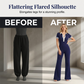 🎁2026 New Arrivals 50% OFF💥 Women's Shirt & Pants 2-Piece Set – Classic V-Neck, High-Waisted Flared Pants & Ultra-Soft Blend – Work to Weekend ☀️