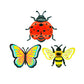 🎁2026 New Arrivals 50% OFF💥 3D Insect Wall Hangings – Bee, Butterfly, Ladybug, Weather-Resistant