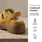 🎁2026 New Arrivals 50% OFF💥Platform Chunky Sandals – 5cm height boost, anti‑slip lug sole, breathable caged upper. Walk tall & comfy! 🌸💪