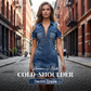 🎁2026 New Arrivals 50% OFF💥Women's V-Neck Cold-Shoulder Denim Dress