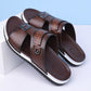 🎁2026 New Arrivals 50% OFF💥Men's Faux Leather Slip-On Sandals