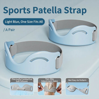 🎁2026 New Arrivals 50% OFF💥Breathable Shock-Absorbing Patella Brace‑Adjustable Patella Knee Strap, Non-Slip Knee Support for Running, Hiking & Sports