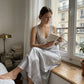 🎁2026 New Arrivals 50% OFF💥Elegant V-Neck Slip Nightdress – Silky, Flowing, Romantic 💤