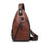 🎁2026 New Arrivals 50% OFF💥Stylish Lightweight Chest Bag for Men – Premium PU Leather, Minimalist Design, Soft & Scratch-Resistant – Elevate Your Everyday Look Without the Bulk 🧥👟