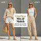 🎁2026 New Arrivals 50% OFF💥Women's Summer Slouchy Loose Fit Pants Set with Batwing Sleeves