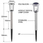 🎁2026 New Arrivals 50% OFF💥6-Pack Solar Landscape Lights – Waterproof, Auto-On, Easy Install 🌙