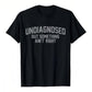 🎁2026 New Arrivals 50% OFF💥Funny "Undiagnosed" Slogan T-Shirt – Witty, Soft, Conversation Starter👕🎤