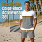🎁2026 New Arrivals 50% OFF💥Men's Summer Color-Block Sportswear Set
