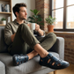 🎁2026 New Arrivals 50% OFF💥Men's Closed-Toe Beach Sandals – Breathable, Cushioned, Hook-and-Loop 🌊