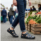 🎁2026 New Arrivals 50% OFF💥Men's Closed-Toe Beach Sandals – Breathable, Cushioned, Hook-and-Loop 🌊