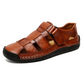 🎁2026 New Arrivals 50% OFF💥Men's Closed-Toe Beach Sandals – Breathable, Cushioned, Hook-and-Loop 🌊