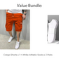 🎁2026 New Arrivals 50% OFF💥Men's Casual Cargo Shorts with Drawstring Waist