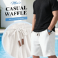 🎁2026 New Arrivals 50% OFF💥Men's Waffle Knit Shorts – Breathable, Drawstring, Casual Comfort 🧇