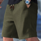 🎁2026 New Arrivals 50% OFF💥Men's Waffle Knit Shorts – Breathable, Drawstring, Casual Comfort 🧇
